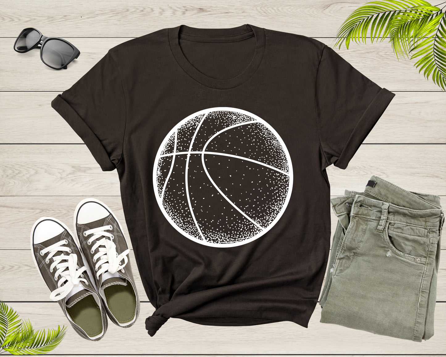Cool Basketball Shirt For Men Women Youth Boys Girls Basketball Lover Gift Idea Tshirt Basketball Birthday Present Gift Dad Mom T-shirt