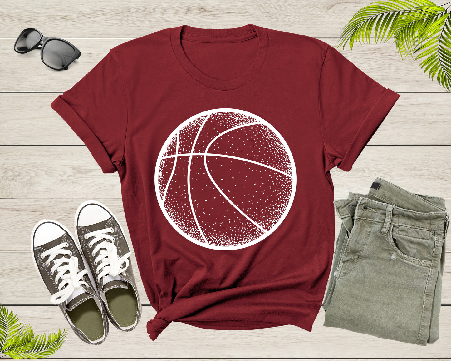 Cool Basketball Shirt For Men Women Youth Boys Girls Basketball Lover Gift Idea Tshirt Basketball Birthday Present Gift Dad Mom T-shirt