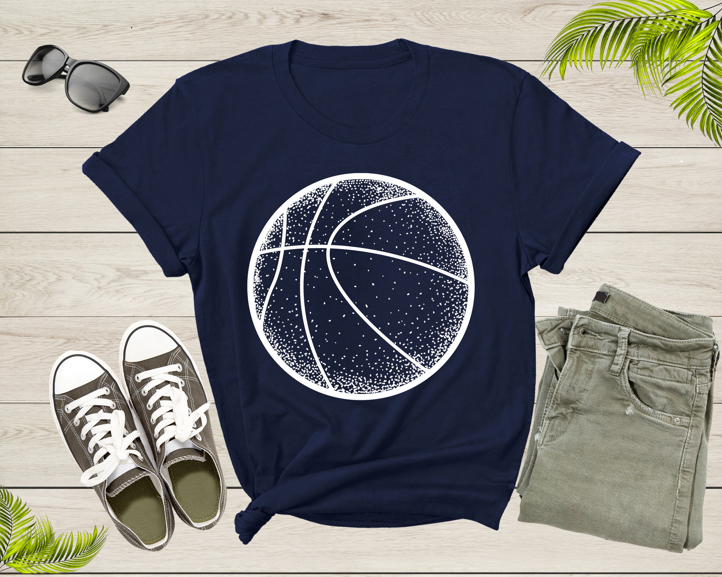 Cool Basketball Shirt For Men Women Youth Boys Girls Basketball Lover Gift Idea Tshirt Basketball Birthday Present Gift Dad Mom T-shirt