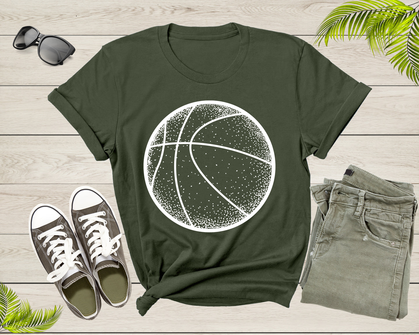 Cool Basketball Shirt For Men Women Youth Boys Girls Basketball Lover Gift Idea Tshirt Basketball Birthday Present Gift Dad Mom T-shirt