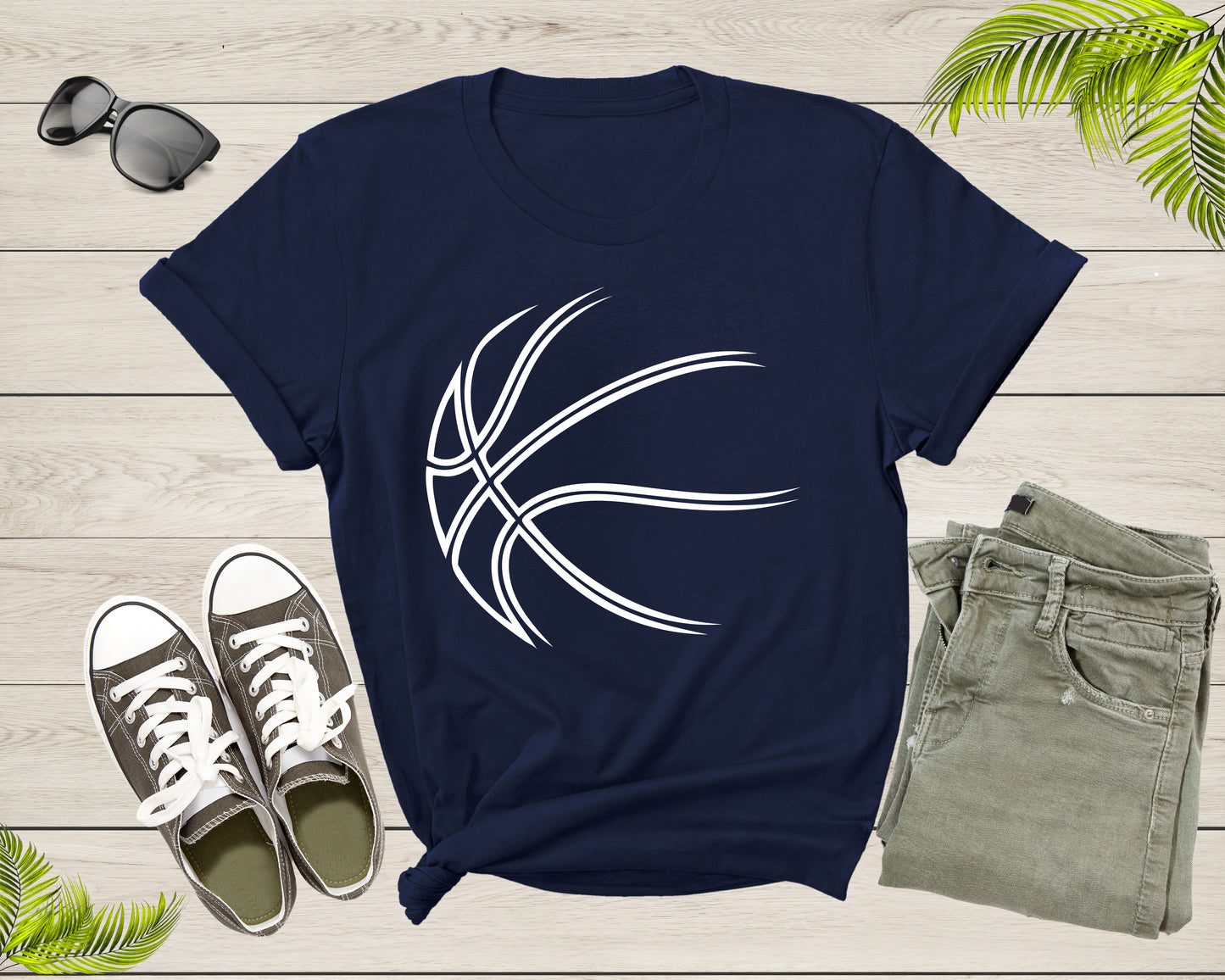 Cool Basketball Shirt For Men Women Youth Boys Girls Basketball Lover Gift Idea Tshirt Basketball Birthday Present Gift Dad Mom T-shirt