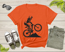 Load image into Gallery viewer, BMX Rider Free Style For Dad Mom Men Boys Girls Kids Youth Shirt Bicycle Lover Gift Idea Tshirt BMX Design Bike Birthday Present T-shirt