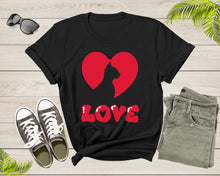 Load image into Gallery viewer, Cat Kitten Animal Lover Red Heart Love Like Pet Sweet Cat T-shirt Cat Kitten Shirt Men Women Kids Boys Girls Teens Cute Cat Graphic Tshirt