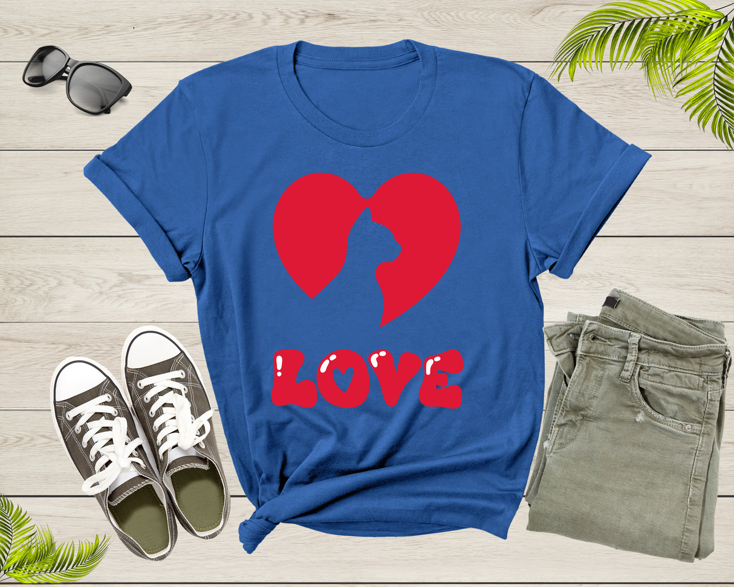 Cat Kitten Animal Lover Red Heart Love Like Pet Sweet Cat T-shirt Cat Kitten Shirt Men Women Kids Boys Girls Teens Cute Cat Graphic Tshirt