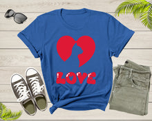 Load image into Gallery viewer, Cat Kitten Animal Lover Red Heart Love Like Pet Sweet Cat T-shirt Cat Kitten Shirt Men Women Kids Boys Girls Teens Cute Cat Graphic Tshirt