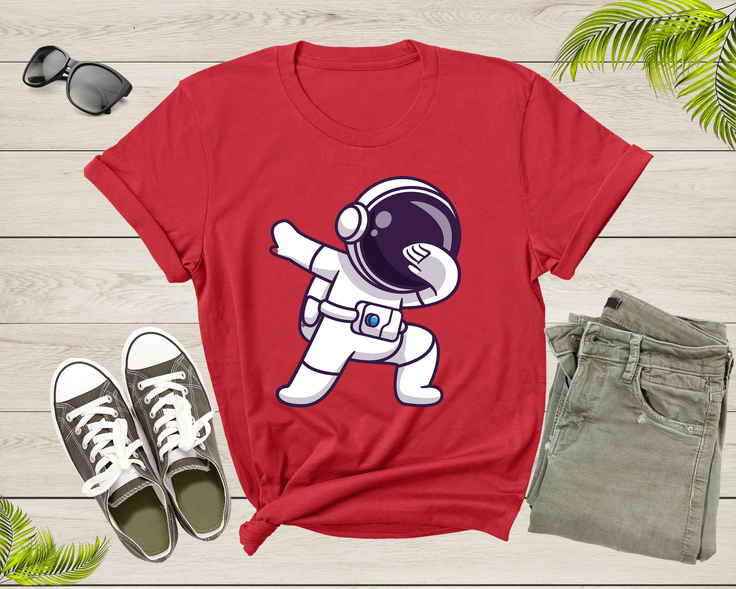 Astronaut Space Lovers Gift Astronaut Spaceman Graphic Design Adult Men Women Kids Boys Girls Shirt Astronaut Birthday Present T-shirt