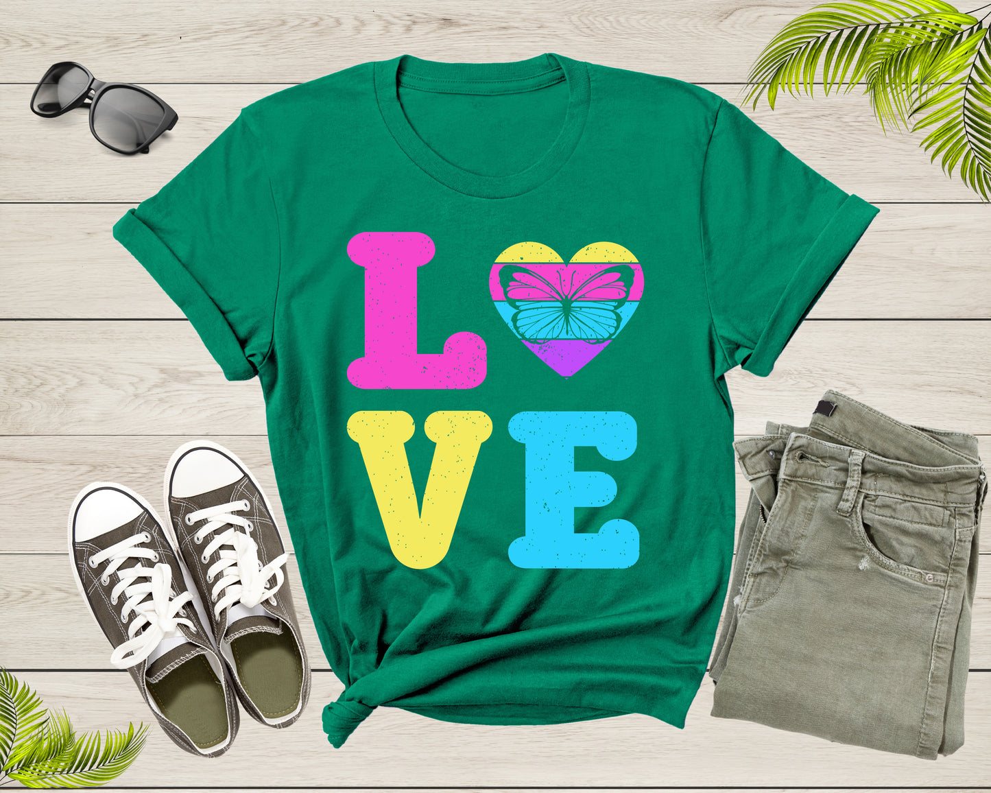 Butterfly Lovers Botanical Gift for Women Girl Mom Sister T-Shirt Vintage Butterfly Shirt Butterfly Lover Cute Butterfly Insect Gift