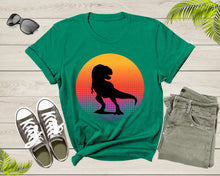 Load image into Gallery viewer, Cool Dinosaur T-Rex Animal Bird at Sunset for Men Women Kids T-Shirt Cute Dino Animal for Boys Girls T Shirt Trex Dinosaur Tshirt