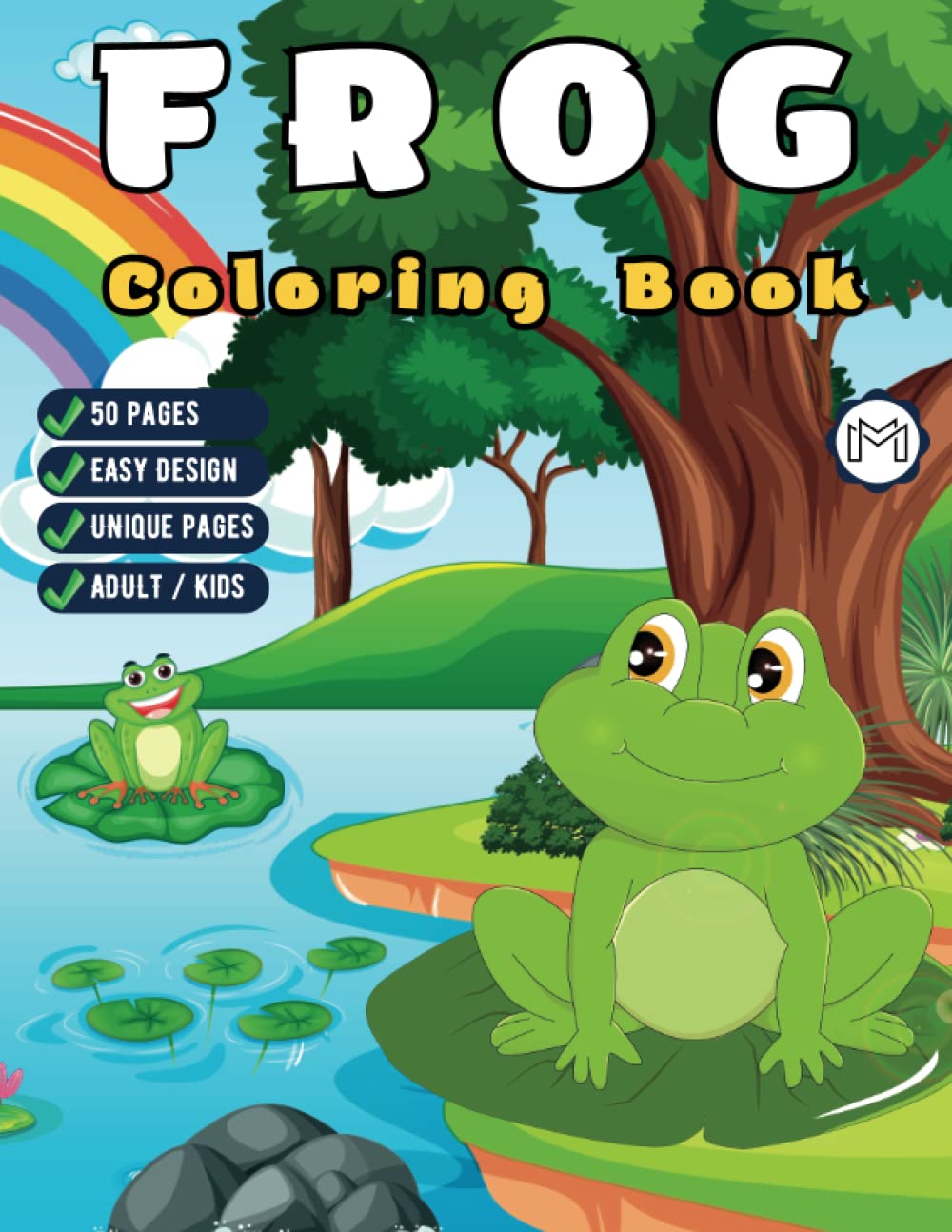 Cute Toad Coloring Book Frog Coloring Book For Adult And Kids Animal Habitat Coloring Jungle Animal Coloring Wild Life Animal Coloring Book