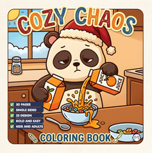 Load image into Gallery viewer, Funny Cozy Chaos Coloring Book for Adults Kids Boys Girls Teens Stress Relief Cool Cute Animals in Chaos Coloring Sheets for School Children
