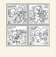 Load image into Gallery viewer, Funny Cozy Chaos Coloring Book for Adults Kids Boys Girls Teens Stress Relief Cool Cute Animals in Chaos Coloring Sheets for School Children
