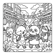 Load image into Gallery viewer, Cozy Sunday Coloring Book for Adults Kids Boys Girls Teens: Cool Funny Animals Weekend Sunday Coloring Pages for School Children
