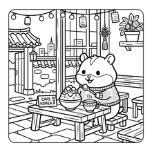 Load image into Gallery viewer, Cozy Escape Coloring Book for Adults Kids Boys Girls Young Teens: Cute Animal Cozy Escape Coloring Activity Pages for School Kids Children
