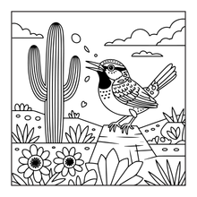 Load image into Gallery viewer, Cute Birds Flowers Coloring Book for Adults Kids Easy Nature Pages for Relaxation and Stress Relief
