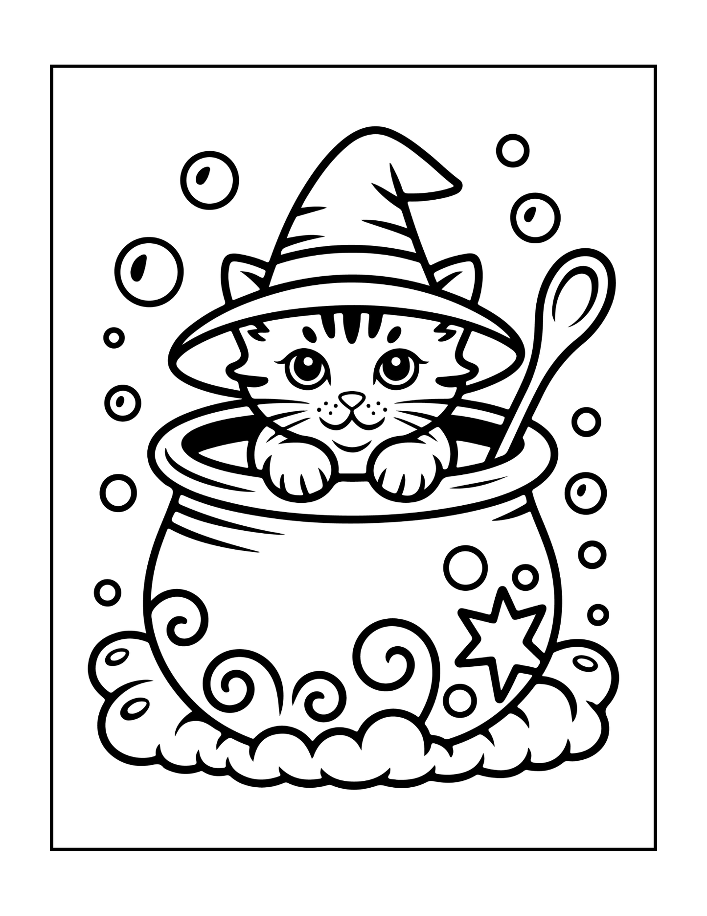 Cute Funny Spooky Halloween Coloring Book Adults Kids Boys Girls Young Teens Halloween Ghost Mummy Witch Scarecrows Coloring Activity Book