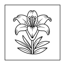 Load image into Gallery viewer, Cute Cozy Simple Flower Coloring Book for Kids Boys Girls Teens: Cool Garden Flower Coloring Activity Book for School Kids Birthday Gift
