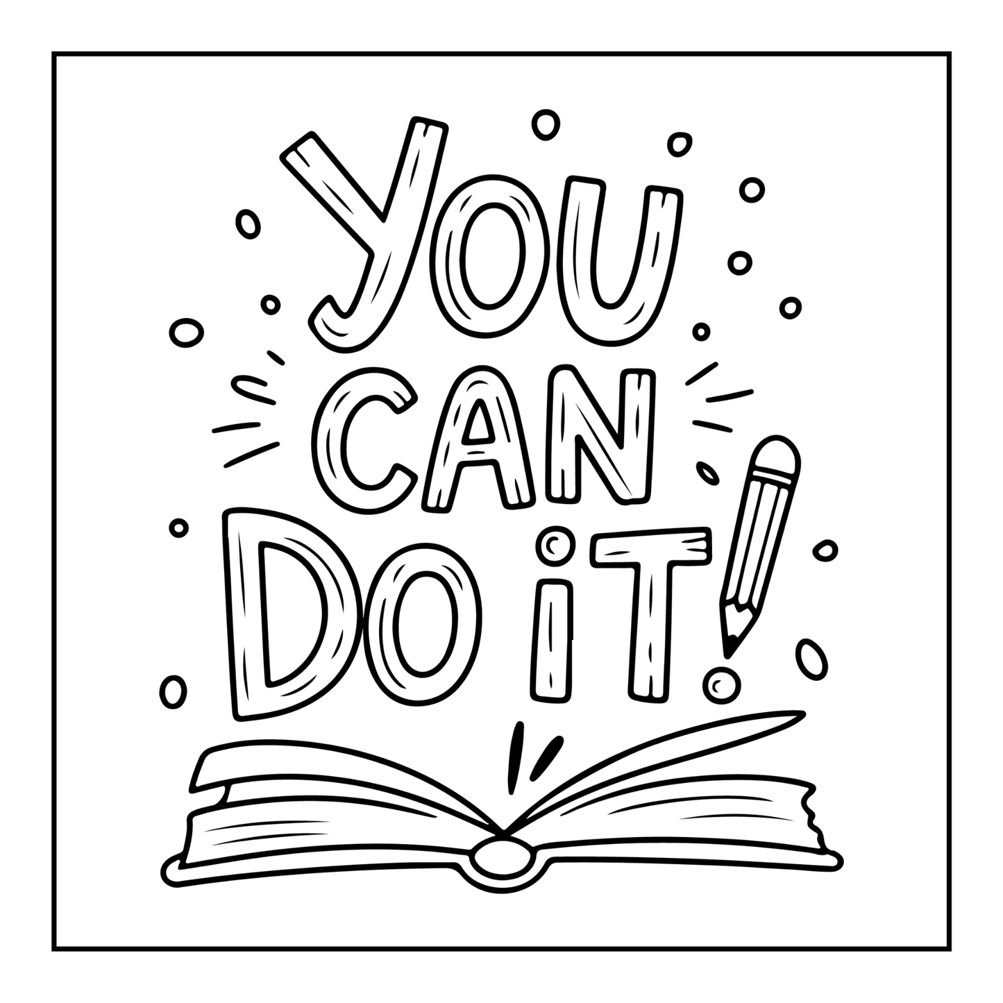 Cool Back to School Coloring Book for Kids Boys Girls Teens Youth 50 Pages Single Sided Back to School Coloring Activity Book for Students