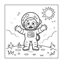 Load image into Gallery viewer, Creepy Cute Zombie Coloring Book for Kids Teens Spooky Halloween Activity Single Sided Pages Fun Horror Gift
