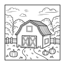 Load image into Gallery viewer, 50 Pages Cute Farm Animals Coloring Book Gift for Kids Boys Girls Teens Children Youth: Country Farm Animals Cow Sheep Coloring Book
