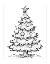 Load image into Gallery viewer, Cozy Christmas Coloring Book for Kids &amp; Adults, Cute Animal Winter Holiday Activity Pages, Bold Easy Printed Paper Physical Christmas Gift
