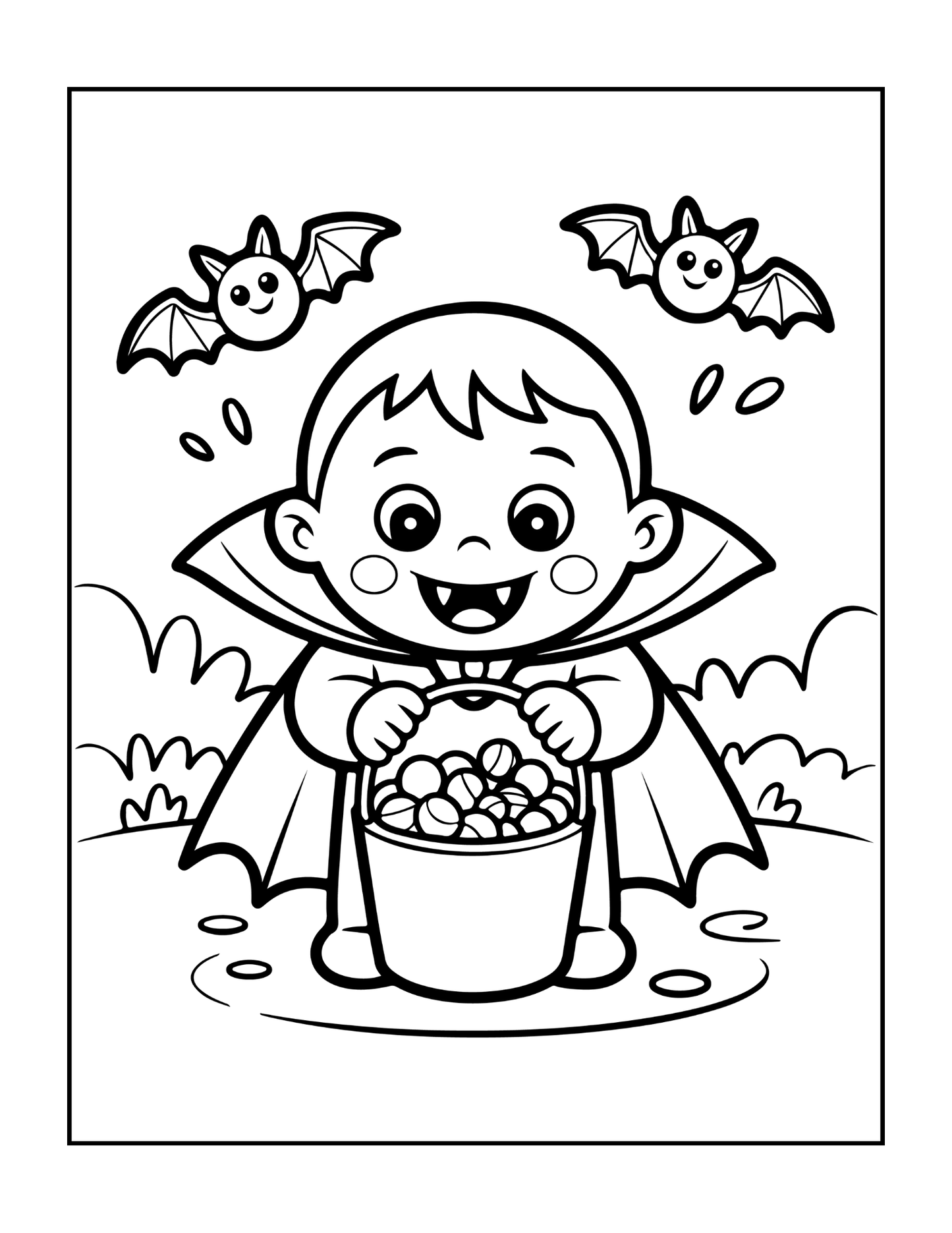 Cute Funny Spooky Halloween Coloring Book Adults Kids Boys Girls Young Teens Fall Season Halloween Coloring Pages Gift Children Halloween