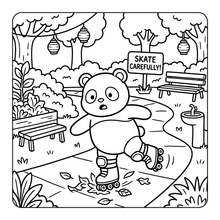 Load image into Gallery viewer, Funny Cozy Chaos Coloring Book for Adults Kids Boys Girls Teens Stress Relief Cool Cute Animals in Chaos Coloring Sheets for School Children
