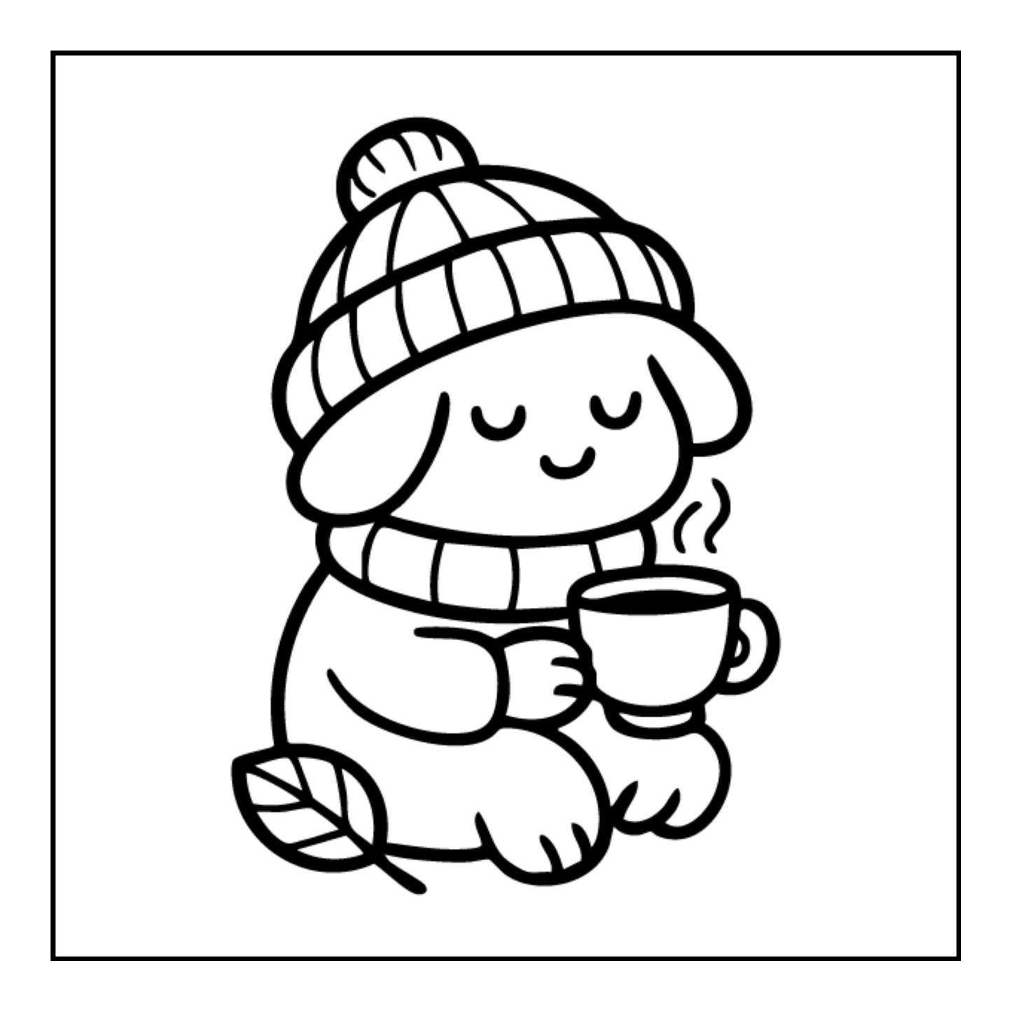 Cute and Cozy Fall Days Vibes Coloring Book for Adults Men Women Kids Boys Girls Teens Super Cute Simple Fall Bold and Easy Coloring Book