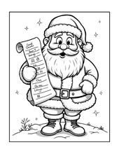 Load image into Gallery viewer, Cozy Christmas Coloring Book for Kids &amp; Adults, Cute Animal Winter Holiday Activity Pages, Bold Easy Printed Paper Physical Christmas Gift
