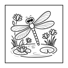 Load image into Gallery viewer, Funny Cute Bugs and Insects Coloring Book for Adults Men Women Kids Boys Girls Toddlers Teens Stress Relief Relaxation Coloring Book

