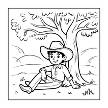 Load image into Gallery viewer, Cozy Cowboy Animals Coloring Book for Adults Kids Boys Girls Teens: Kawaii Cowboy Cute Animals Coloring Activity Book for Children
