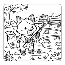 Load image into Gallery viewer, Funny Cozy Chaos Coloring Book for Adults Kids Boys Girls Teens Stress Relief Cool Cute Animals in Chaos Coloring Sheets for School Children

