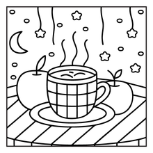 Load image into Gallery viewer, Cute and Cozy Fall Days Vibes Coloring Book for Adults Men Women Kids Boys Girls Teens Halloween and Fall Comfy and Cozy Fall Season Theme
