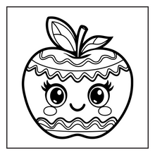Load image into Gallery viewer, 50 Pages Bold and Easy Sweet Treats Food Coloring Book Gift for Kids Boys Girls Young Teens Children Youth Food Drink Sweets Coloring Book
