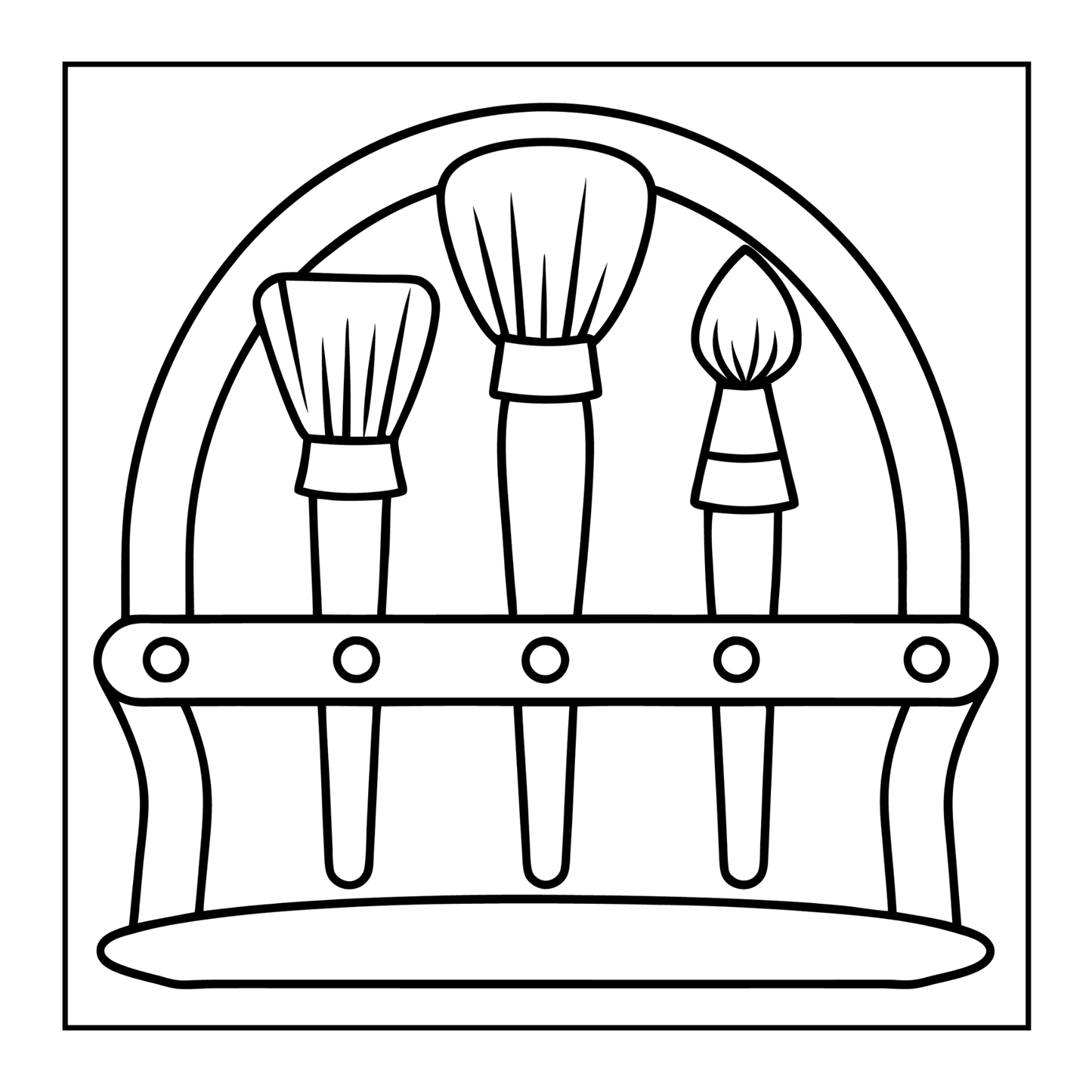 Cool Beauty Stuff Makeup Items Coloring Book for Women Mom Wife Girls Teens Cute Comfy Fashion Makeup Stress Relief Coloring Activity Book