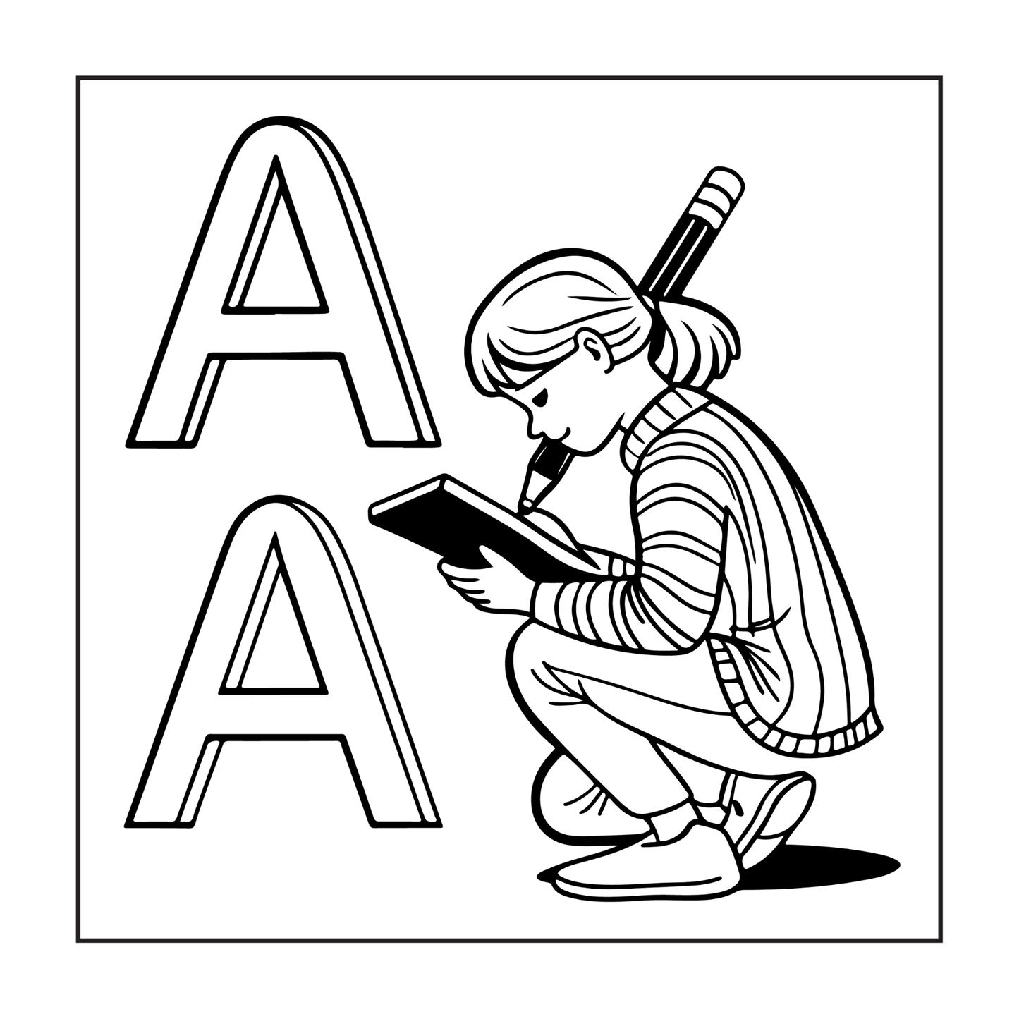 Cool Back to School Coloring Book for Kids Boys Girls Teens Youth 50 Pages Single Sided Back to School Coloring Activity Book for Students