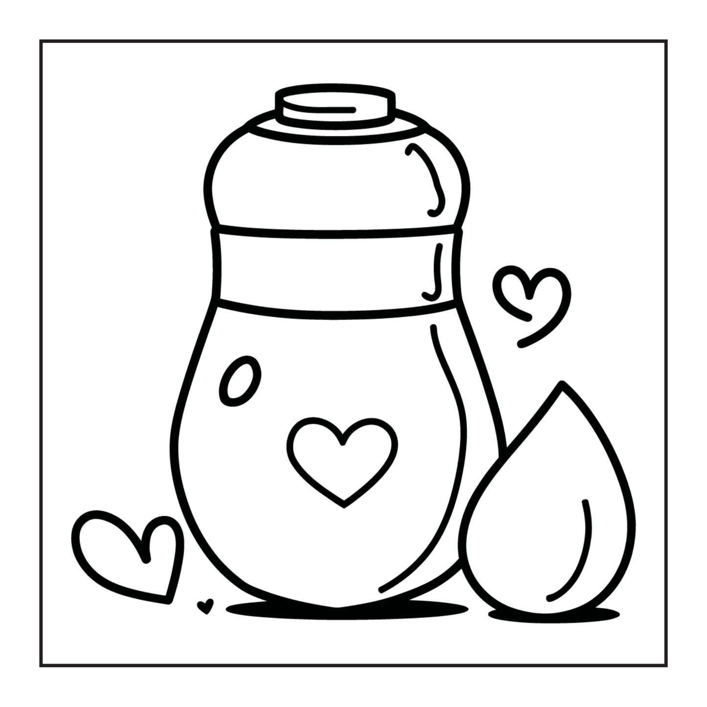 Cool Beauty Stuff Makeup Items Coloring Book for Women Mom Wife Girls Teens Cute and Comfy Fashion Makeup Items Coloring Activity Book