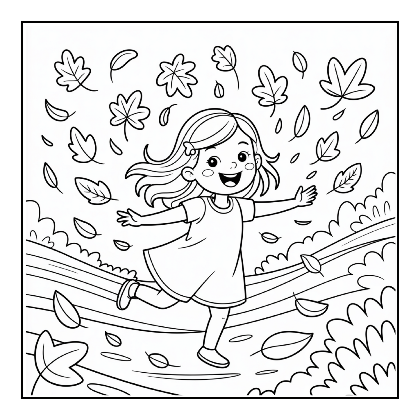 Cute and Cozy Fall Days Vibes Coloring Book for Adults Men Women Kids Boys Girls Teens Super Cute Simple Fall Bold and Easy Coloring Book