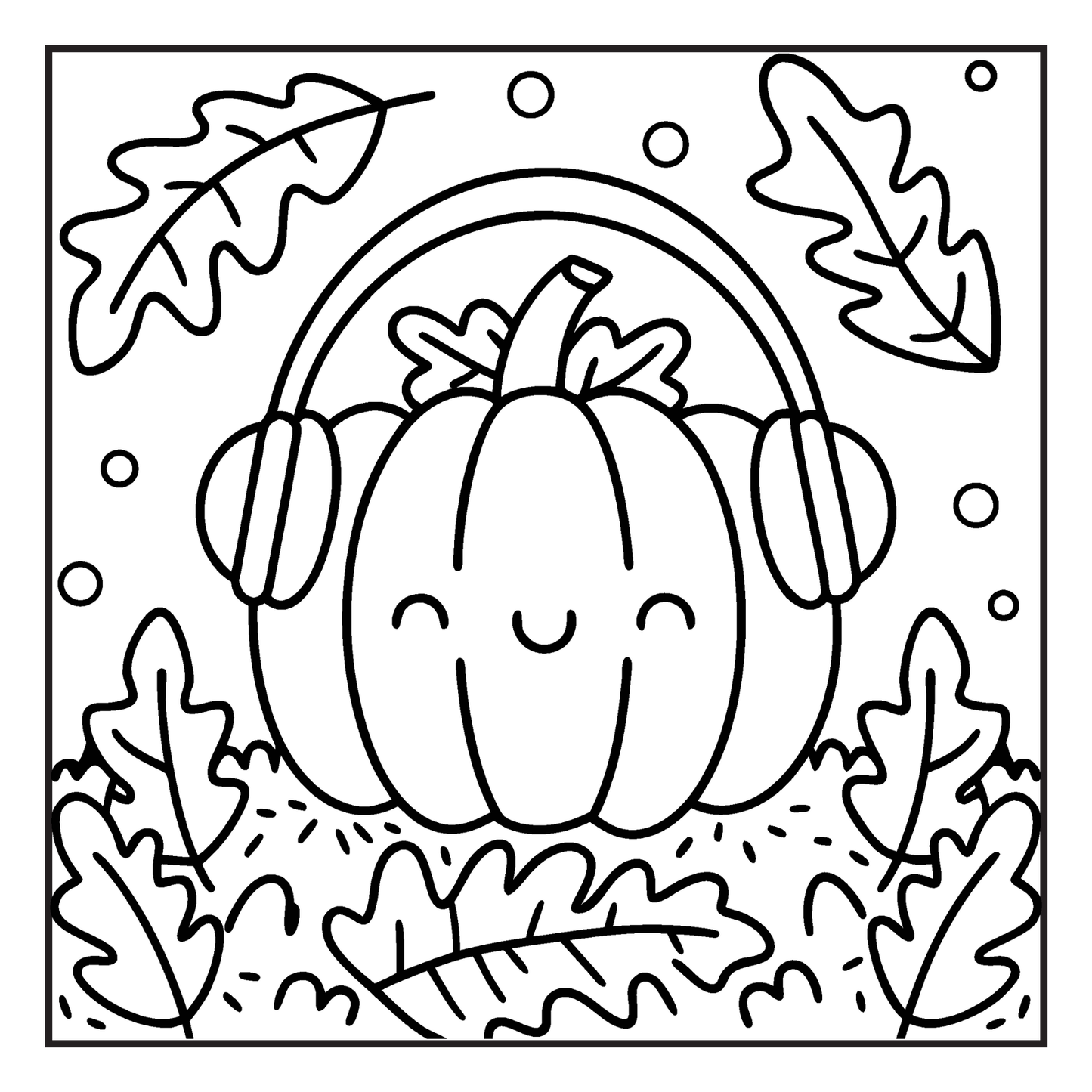 Cute and Cozy Fall Days Vibes Coloring Book for Adults Men Women Kids Boys Girls Teens Super Cute Simple Fall Bold and Easy Coloring Book