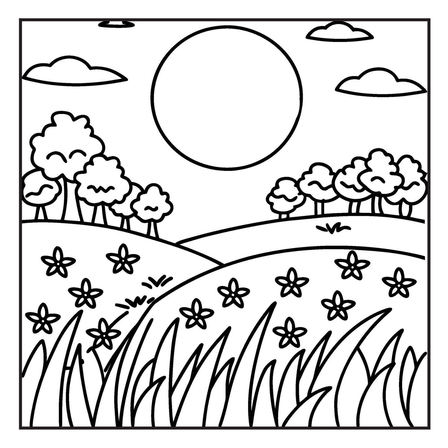 Cute and Cozy Fall Days Vibes Coloring Book for Adults Men Women Kids Boys Girls Teens Super Cute Simple Fall Bold and Easy Coloring Book