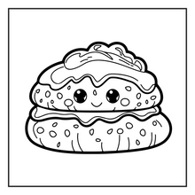 Load image into Gallery viewer, 50 Pages Bold and Easy Sweet Treats Food Coloring Book Gift for Kids Boys Girls Young Teens Children Youth Food Drink Sweets Coloring Book
