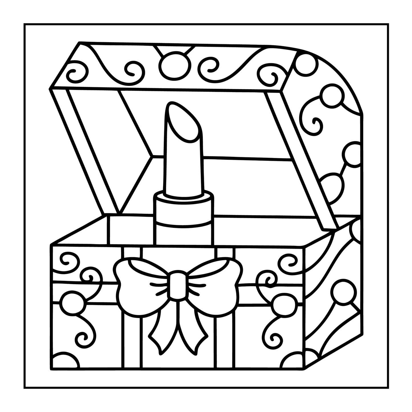 Cool Beauty Stuff Makeup Items Coloring Book for Women Mom Wife Girls Teens Cute and Comfy Fashion Makeup Items Coloring Activity Book