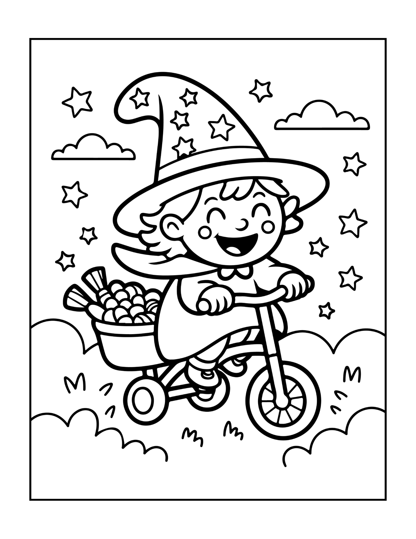 Cute Funny Spooky Halloween Coloring Book Adults Kids Boys Girls Young Teens Fall Season Halloween Coloring Pages Gift Children Halloween