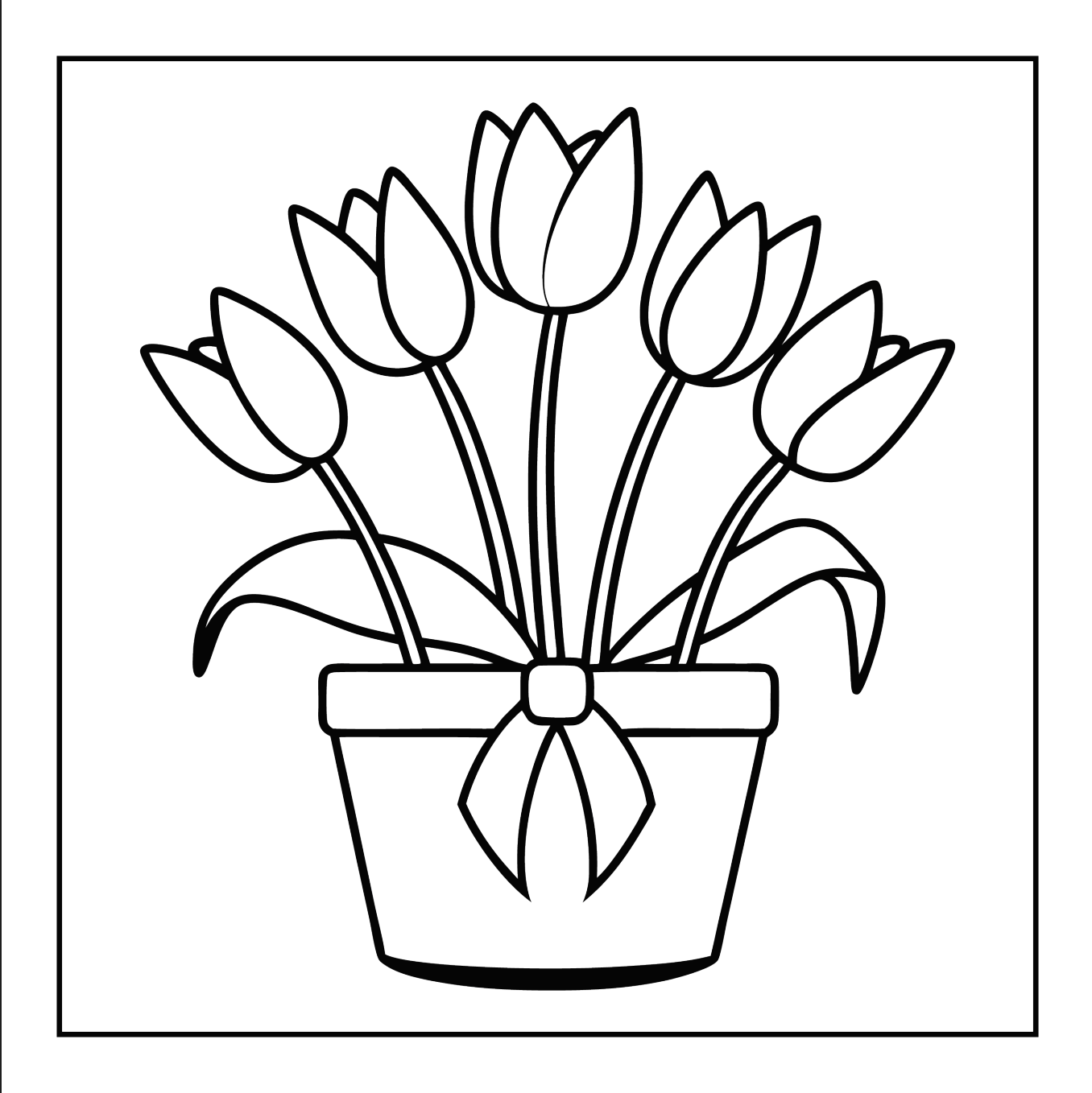Cute Spring Coloring Book Gift for Adults Kids Young Boys Girls Bold and Easy Spring Coloring Sheets Stress Relief Relaxation Coloring Pages