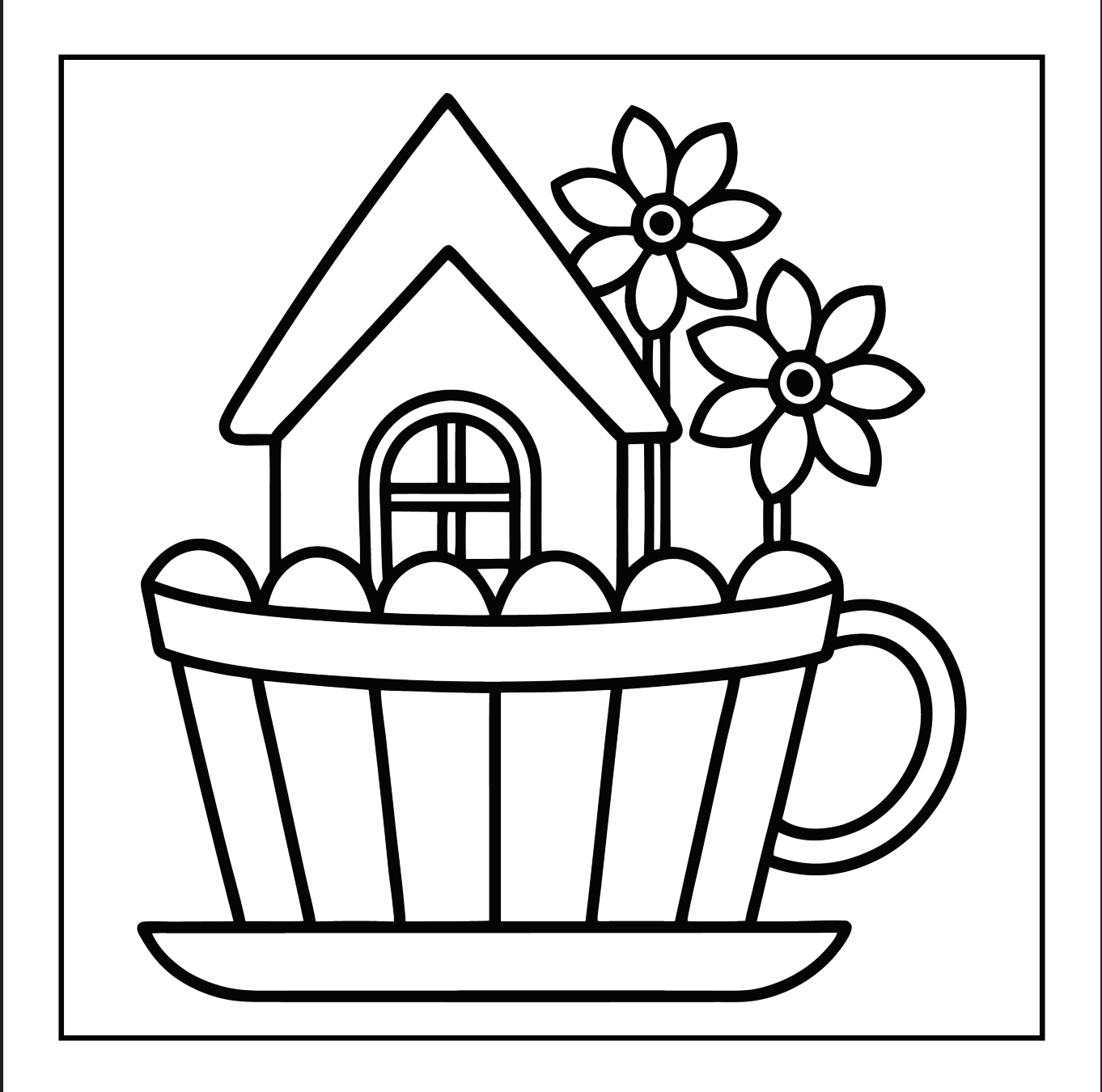 Cute Spring Coloring Book Gift for Adults Kids Young Boys Girls Bold and Easy Spring Coloring Sheets Stress Relief Relaxation Coloring Pages