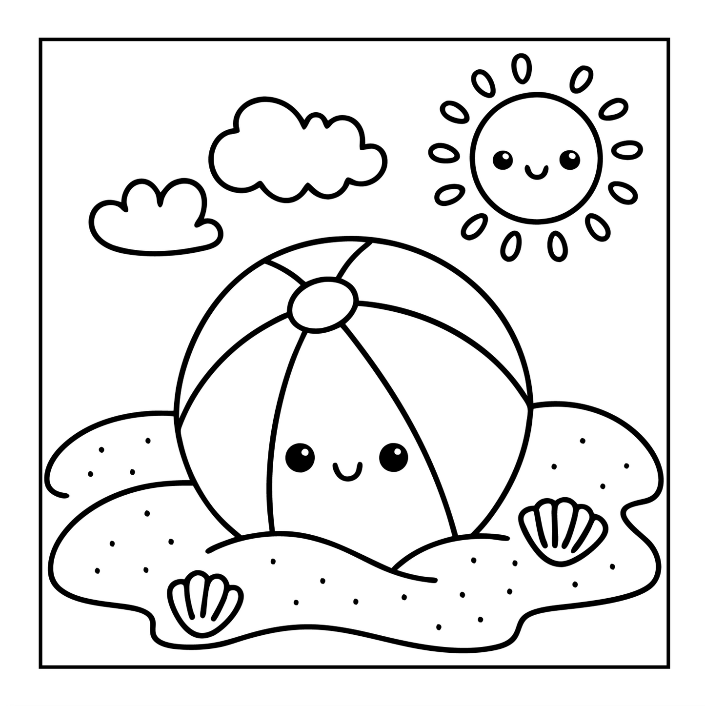 Bold and Easy Vacation Travel Coloring Book for Kids Young Girls Boys Travel Vacation Coloring Sheets for Travel Lover Children and Students