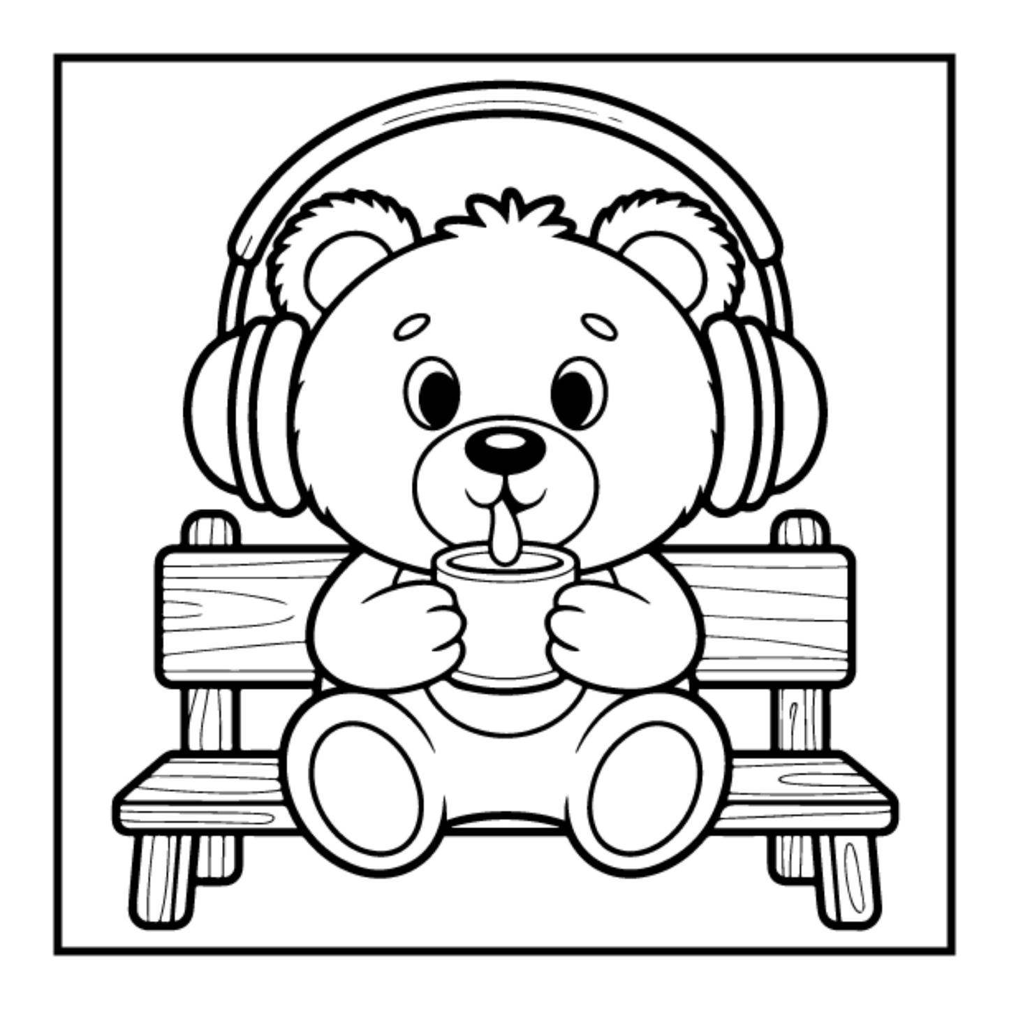 Kawaii Cozy Christmas Coloring Book for Adults Kids Boys Girls Teens Bold and Easy Merry Christmas Activity Coloring Sheets Winter Season