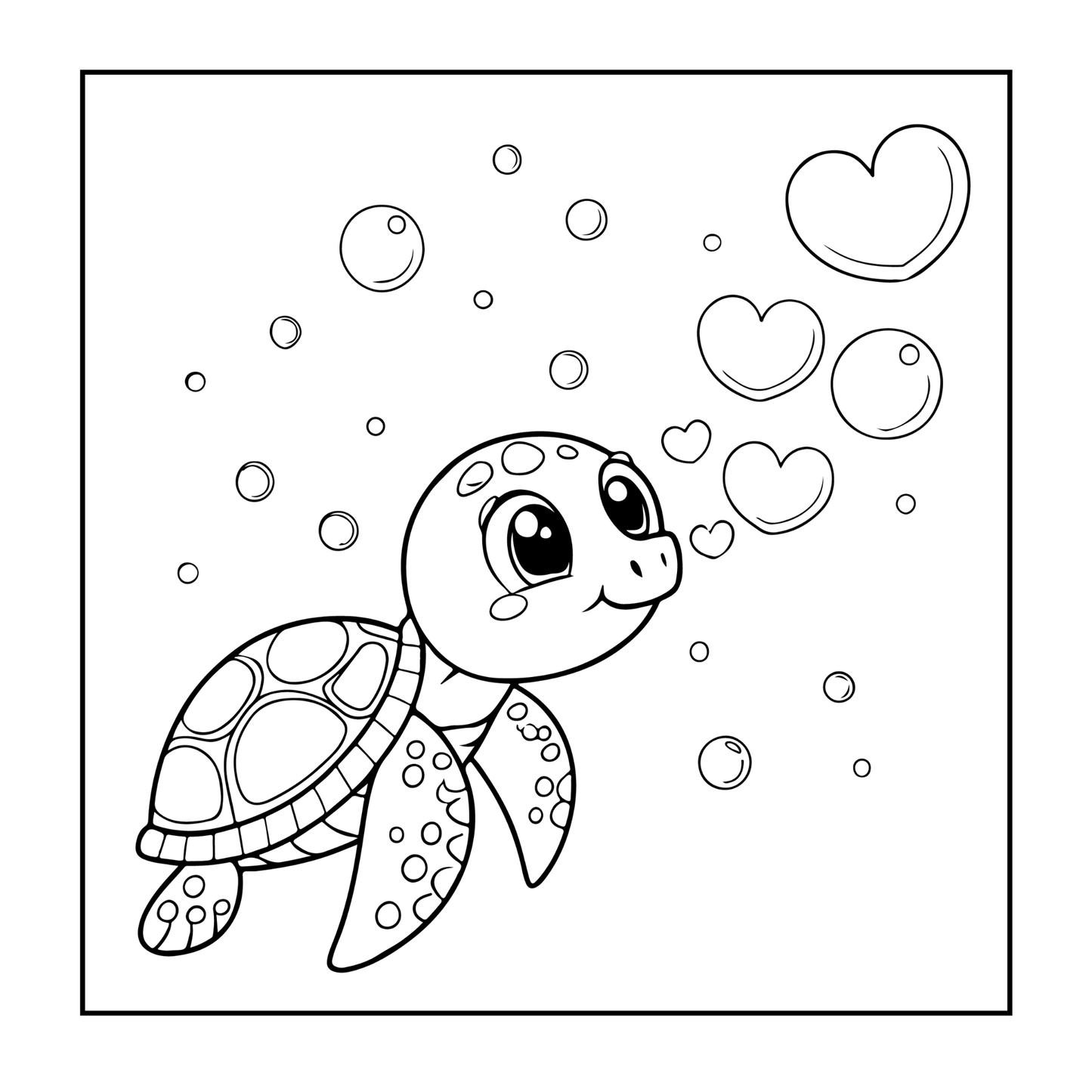 Sea Life Coloring Book for Adults Kids Boys Girls Teens Single Sided Cute Ocean Sea Creatures Coloring Activity Book for Youth Children