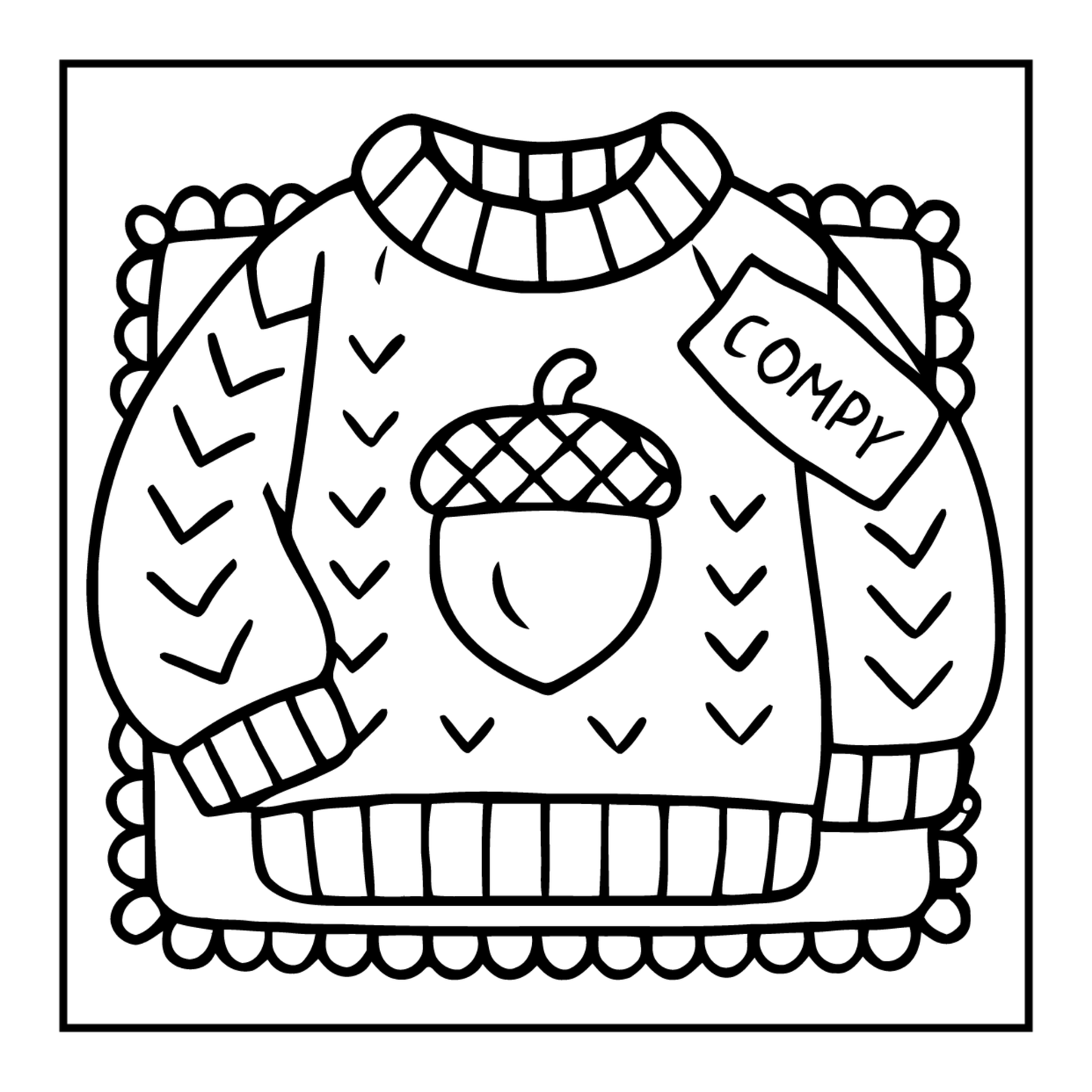 Cute and Cozy Fall Days Vibes Coloring Book for Adults Men Women Kids Boys Girls Teens Super Cute Simple Fall Bold and Easy Coloring Book