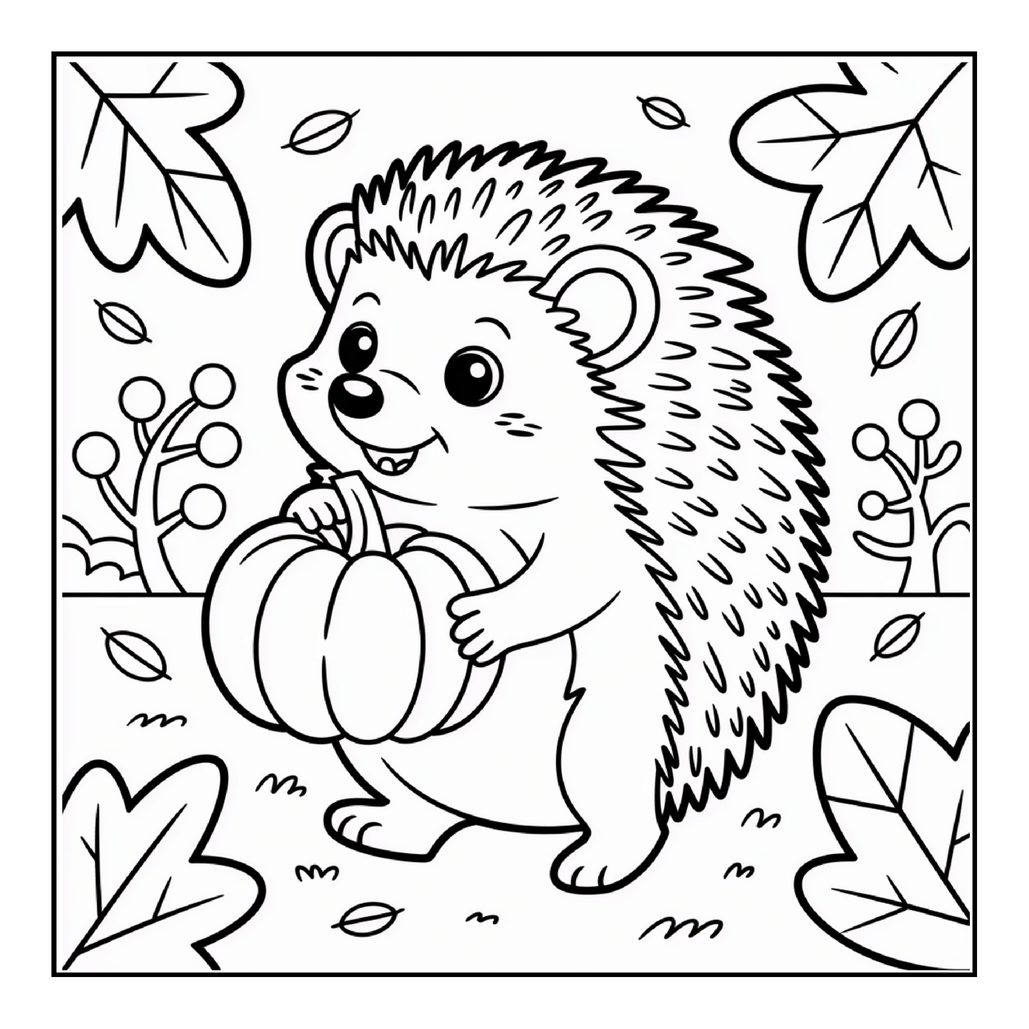 Cute and Cozy Fall Days Vibes Coloring Book for Adults Men Women Kids Boys Girls Teens Super Cute Simple Fall Bold and Easy Coloring Book