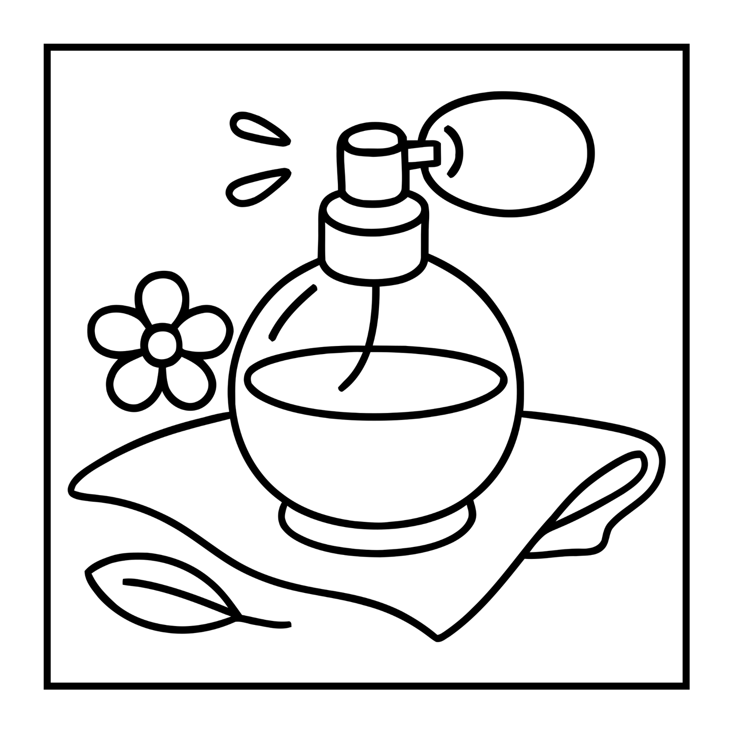 Cool Beauty Stuff Makeup Items Coloring Book for Women Mom Wife Girls Teens Bold and Easy Cozy Beauty Coloring Pages for Children